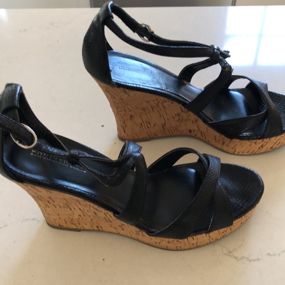 Banana Republic Wedge Heel Sandal, size 7.5.